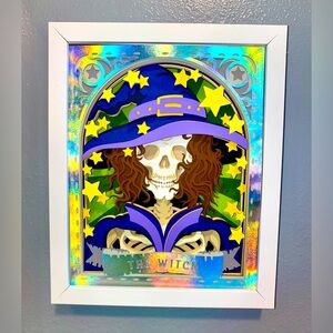 3D The Witch Shadowbox